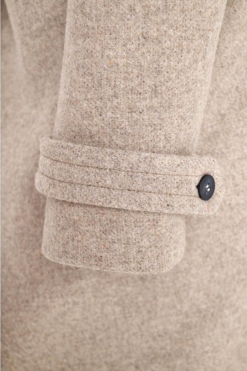 OVERSIZED COAT IN WOOL