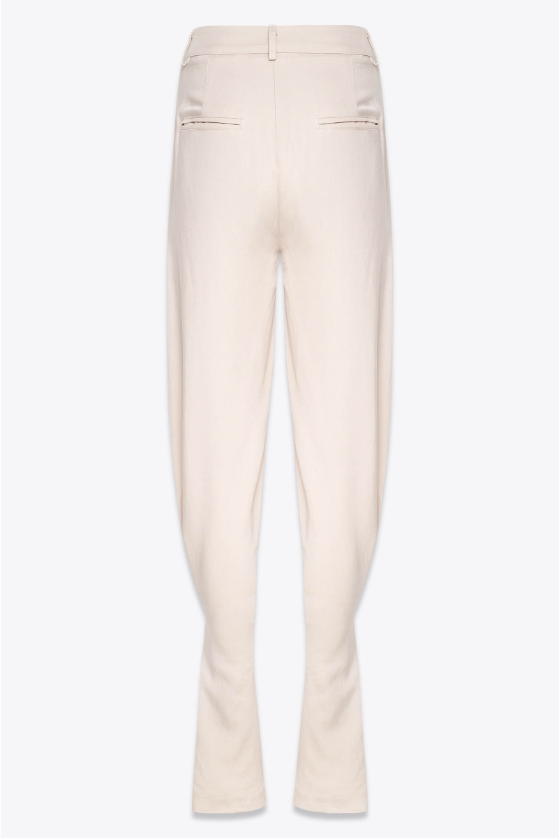 PINTUCK DETAIL FLARED PANTS