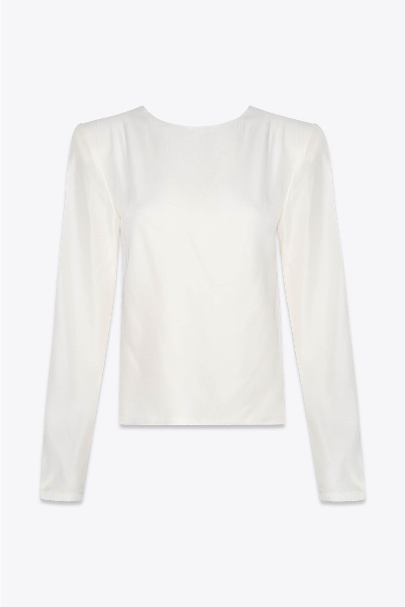 OPEN BACK TOP WHITE