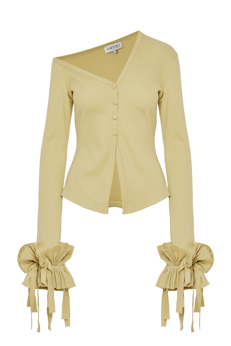ASYMMETRICAL RIB TOP