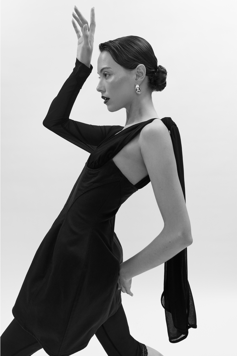 BLACK CLEPSYDRA DRESS
