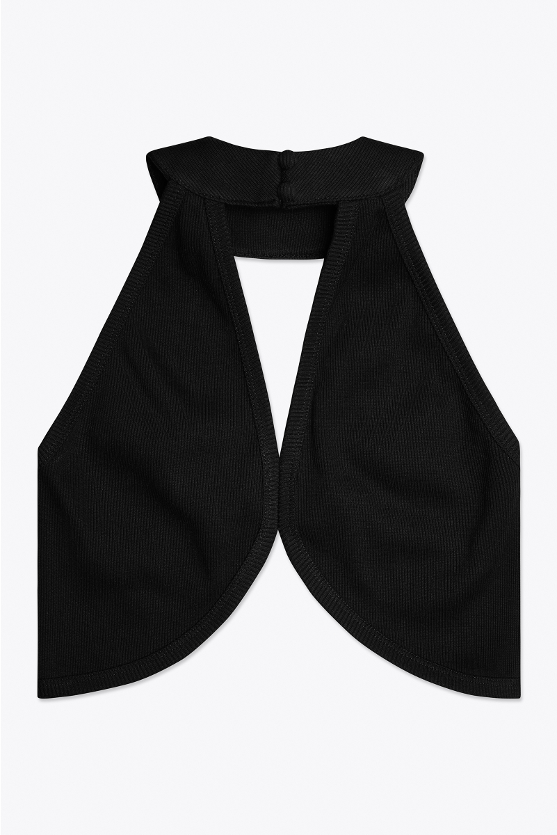 TANK TOP IN RIBBED COTTON