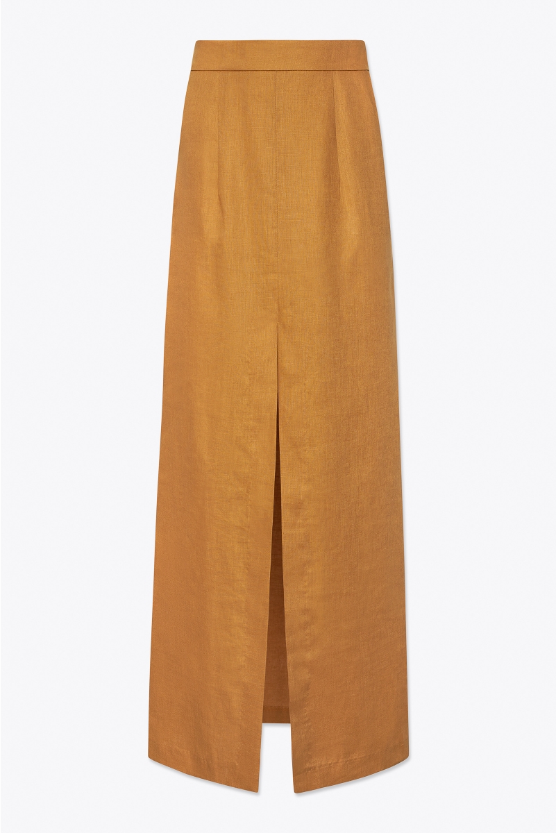 LONG SKIRT IN LINEN