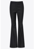 FLARED PANTS IN EXTRA FINE WOOL