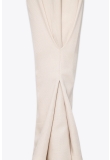 PINTUCK DETAIL FLARED PANTS