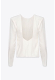 OPEN BACK TOP WHITE