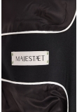 CROPPED BOMBER JACKET EXTRA FINE WOOL