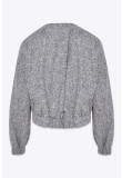 CROPPED BOMBER JACKET IN WOOL