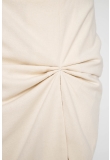 ASSYMETRICAL PENCIL SKIRT WITH PINTUCK FRONT DETAIL