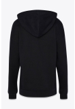 CUT-OUT HOODED SWEATER