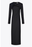 EXTRA FINE WOOL LONG DRESS