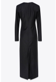 EXTRA FINE WOOL LONG DRESS