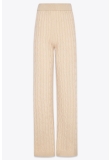 CABLE KNIT PANTS IN CASHMERE