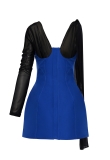 MAGNETIC BLUE CORSET DRESS