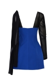 MAGNETIC BLUE CORSET DRESS