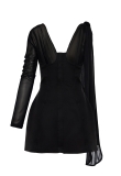 BLACK CLEPSYDRA DRESS