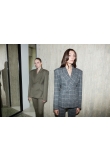 CHECKED HOURGLASS BLAZER