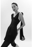 BLACK CLEPSYDRA DRESS