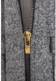 OVERSIZED BOMBER JACKET IN WOOL