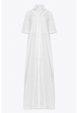 LONG DRESS IN COTTON POPPLIN