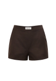 COCOA POWDER TAILORED SHORTS