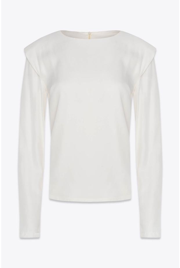 Product Image: STRONG SHOULDER TOP WHITE