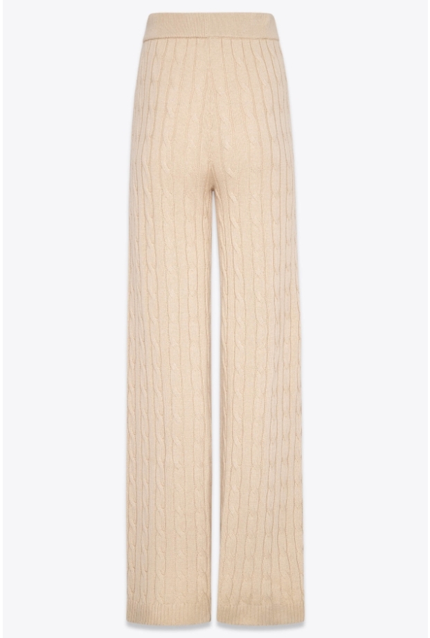 Product Image: CABLE KNIT PANTS IN CASHMERE