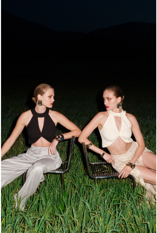 Product Image: TANK TOP IN RIBBED COTTON