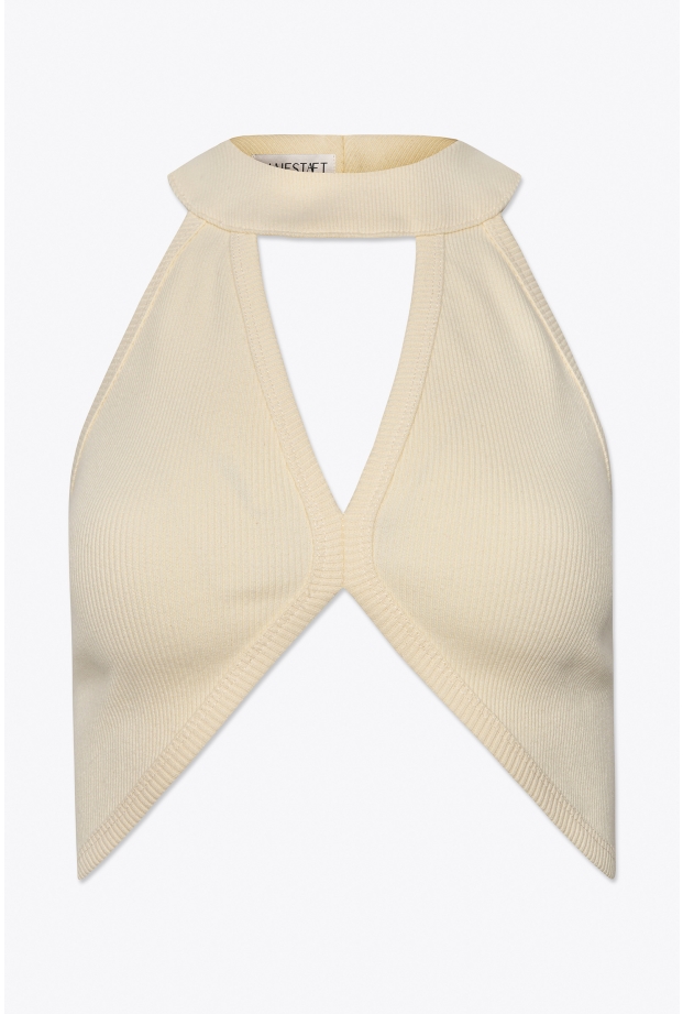 Product Image: TANK TOP IN RIBBED COTTON