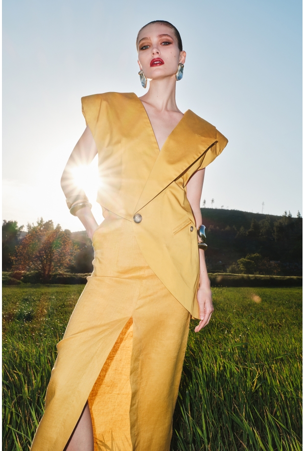 Product Image: LONG SKIRT IN LINEN