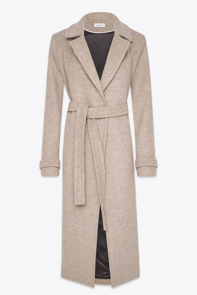 OVERSIZED COAT IN WOOL