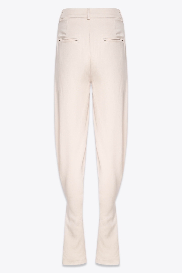 PINTUCK DETAIL FLARED PANTS