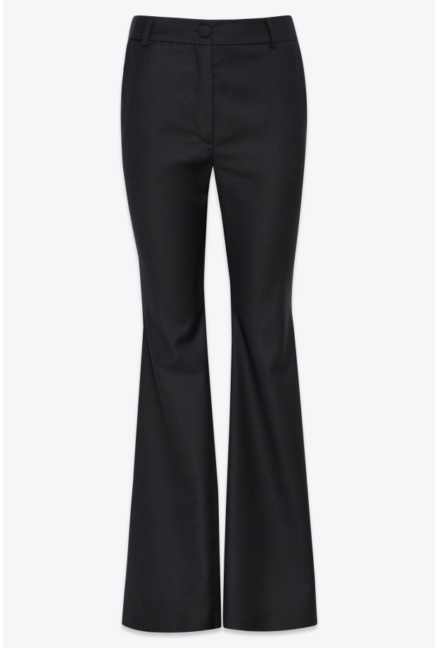 Product Image: FLARED PANTS IN EXTRA FINE WOOL