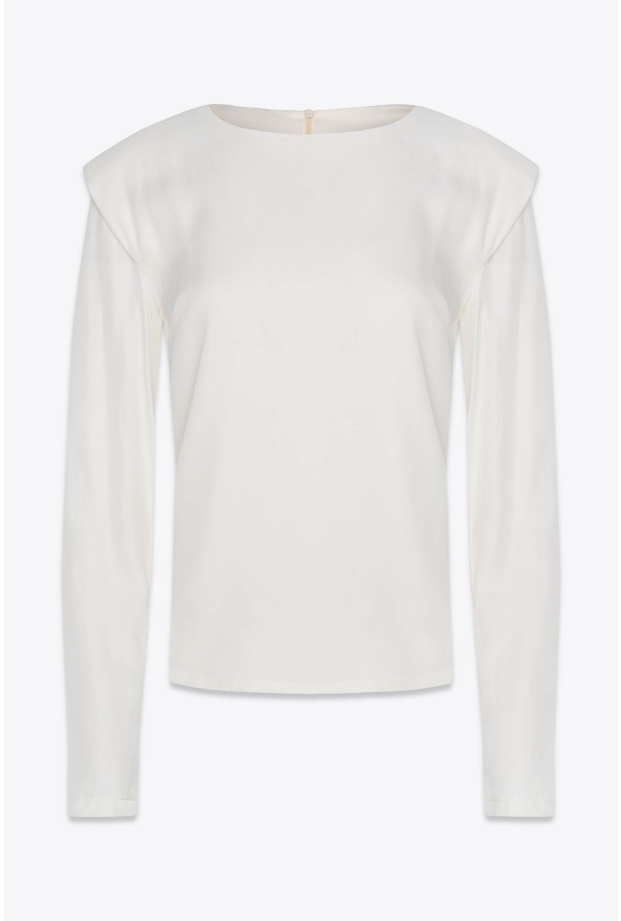 Product Image: STRONG SHOULDER TOP WHITE